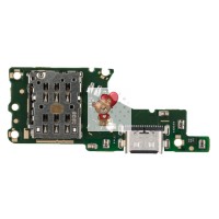 Шлейф для Huawei Honor 50 Lite плата на системный разъем/разъем SIM/микрофон
