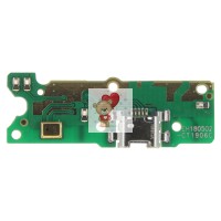 Шлейф для Huawei Honor 7A на системный разъем/микрофон Шлейф для Huawei Honor 7A на системный разъем/микрофон