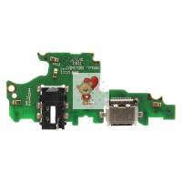Шлейф для Huawei Honor View 10 плата на системный разъем/разъем гарнитуры/микрофон