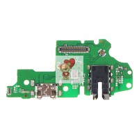 Шлейф для Huawei Honor 10i плата на системный разъем/разъем гарнитуры/микрофон