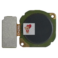 Шлейф для Huawei Honor 10i сканер отпечатка пальцев Черный
