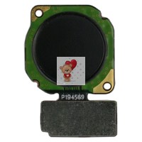 Шлейф для Huawei Honor 9X Lite сканер отпечатка пальцев Черный