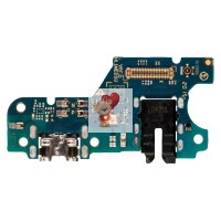 Шлейф для Huawei Honor 9A плата на системный разъем/разъем гарнитуры/микрофон - Премиум Шлейф для Huawei Honor 9A плата на системный разъем/разъем гарнитуры/микрофон - Премиум