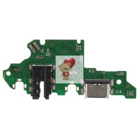 Шлейф для Honor 9X Premium плата на системный разъем/разъем гарнитуры/микрофон