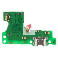 Шлейф для Honor 8A Pro плата на системный разъем/микрофон Шлейф для Honor 8A Pro плата на системный разъем/микрофон