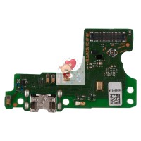 Шлейф для Honor 8A Pro плата на системный разъем - Премиум