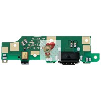 Шлейф для Nokia 6.1 2018 на системный разъем/микрофон Шлейф для Nokia 6.1 2018 на системный разъем/микрофон