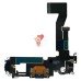Шлейф для iPhone 12 Pro на системный разъем/микрофон Черный Шлейф для iPhone 12 Pro на системный разъем/микрофон Черный