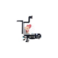 Шлейф для iPhone 13 Pro на системный разъем/микрофон Черный Шлейф для iPhone 13 Pro на системный разъем/микрофон Черный