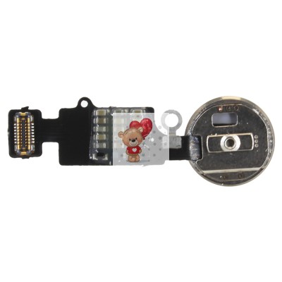 Шлейф для iPhone 7 Plus на кнопку HOME в сборе Золото - Премиум Шлейф для iPhone 7 Plus на кнопку HOME в сборе Золото - Премиум