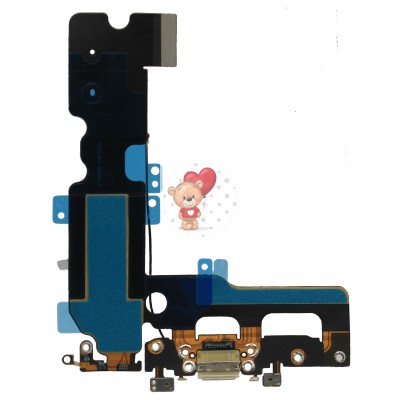 Шлейф для iPhone 7 Plus на системный разъем/микрофон Белый Шлейф для iPhone 7 Plus на системный разъем/микрофон Белый