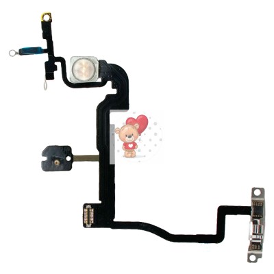 Шлейф для iPhone 11 Pro Max на кнопку включения/микрофон Шлейф для iPhone 11 Pro Max на кнопку включения/микрофон