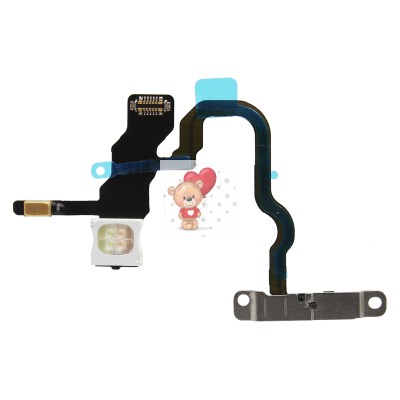 Шлейф для iPhone X на кнопку включения/микрофон Шлейф для iPhone X на кнопку включения/микрофон