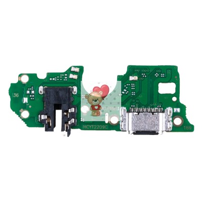 Шлейф для Realme 9i плата на системный разъем/разъем гарнитуры/микрофон