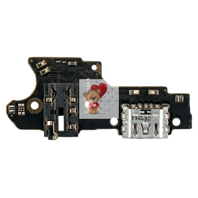 Шлейф для Realme C11 плата на системный разъем/разъем гарнитуры/микрофон