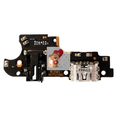 Шлейф для Realme C3 плата системный разъем/разъем гарнитуры/микрофон