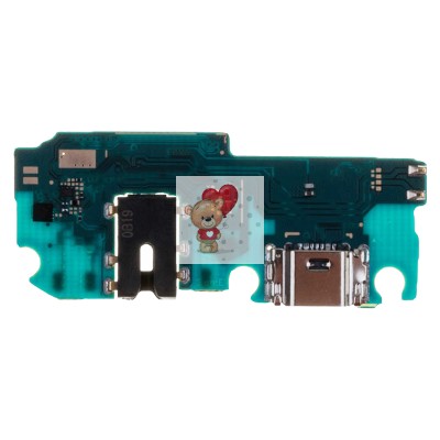 Шлейф для Samsung A022G (A02) плата системный разъем/разъем гарнитуры/микрофон