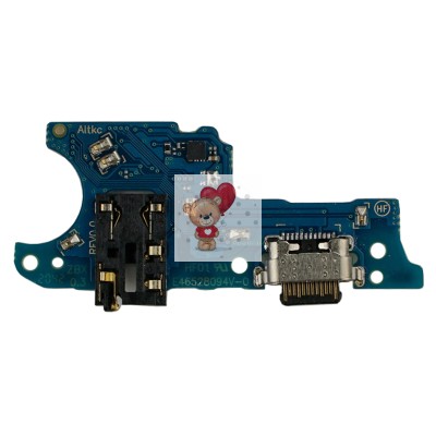 Шлейф для Samsung A037F (A03s) плата системный разъем/разъем гарнитуры/микрофон