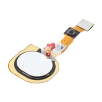 Шлейф для Samsung A115F (A11) сканер отпечатка пальцев Белый