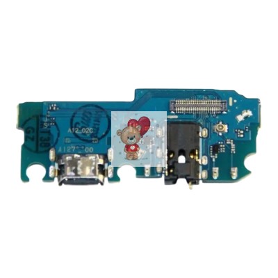 Шлейф для Samsung A127F (A12 Nacho) плата системный разъем/разъем гарнитуры/микрофон