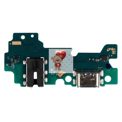 Шлейф для Samsung A325F (A32) на системный разъем/разъем гарнитуры/микрофон - Премиум