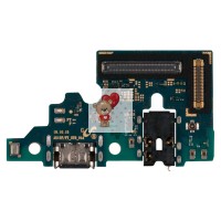 Шлейф для Samsung A515F (A51) плата системный разъем/разъем гарнитуры/микрофон - Премиум Шлейф для Samsung A515F (A51) плата системный разъем/разъем гарнитуры/микрофон - Премиум