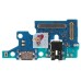 Шлейф для Samsung A715F (A71) плата системный разъем/разъем гарнитуры/микрофон