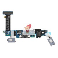 Шлейф для Samsung G920FD (S6 Duos) плата системный разъем/разъем гарнитуры/микрофон/HOME