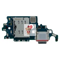 Шлейф для Samsung G991B (S21) плата системный разъем/разъем SIM/микрофон Шлейф для Samsung G991B (S21) плата системный разъем/разъем SIM/микрофон