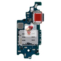 Шлейф для Samsung G996B (S21+) плата системный разъем/разъем SIM/микрофон