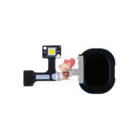 Шлейф для Samsung M315F (M31) сканер отпечатка пальцев Черный