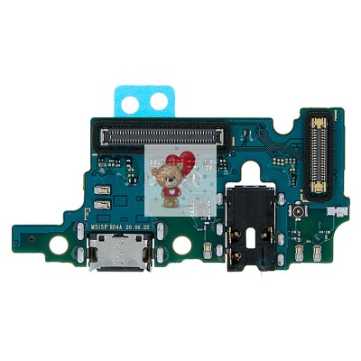 Шлейф для Samsung M515F (M51) плата системный разъем/разъем гарнитуры/микрофон Шлейф для Samsung M515F (M51) плата системный разъем/разъем гарнитуры/микрофон