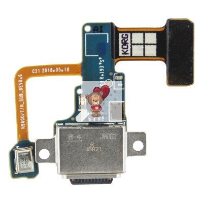 Шлейф для Samsung N960F (Note 9) плата системный разъем/микрофон Шлейф для Samsung N960F (Note 9) плата системный разъем/микрофон