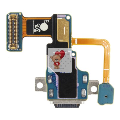 Шлейф для Samsung N960F (Note 9) плата системный разъем/микрофон Шлейф для Samsung N960F (Note 9) плата системный разъем/микрофон