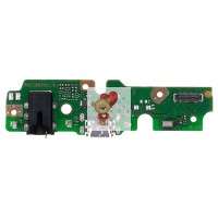 Шлейф для Tecno Spark 7 на системный разъем/разъем гарнитуры/микрофон