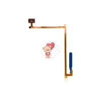 Шлейф для Vivo Y31 2021 сканер отпечатка пальцев Черный