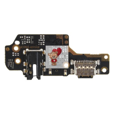Шлейф для Xiaomi Redmi Note 8 2021 плата системный разъем/разъем гарнитуры/микрофон