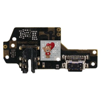 Шлейф для Xiaomi Redmi Note 8T плата системный разъем/разъем гарнитуры/микрофон