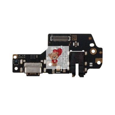 Шлейф для Xiaomi Redmi Note 8T плата системный разъем/разъем гарнитуры/микрофон - Премиум