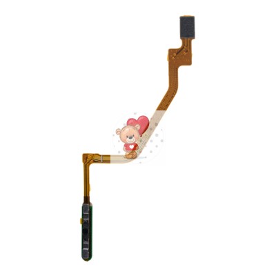 Шлейф для Xiaomi Redmi Note 9S сканер отпечатка пальцев Серый