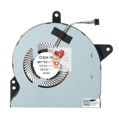 Вентилятор/Кулер для ноутбука Asus G752V p/n: 13NB09Y0P18011 (CPU fan), 13NB09Y0P19011 (VGA fan)