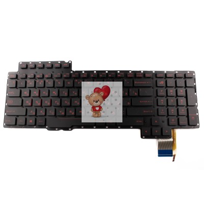 Клавиатура для Asus G752V с подсветкой P/n: 90NB09Y1-R30200, 90NB09X1-R30200
