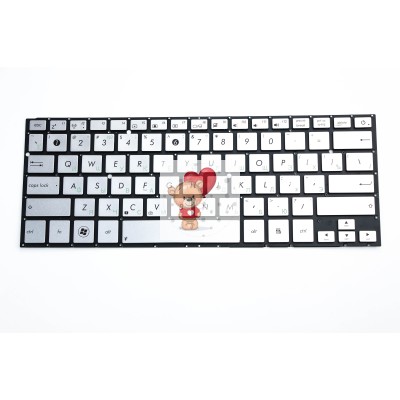 Клавиатура для ноутбука Asus Zenbook U38D Серебро