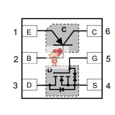 WPT2N32-6/TR [DFN2x2-6L]