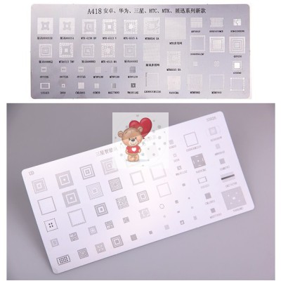 Трафарет MTK HTC MAX (A418) Трафарет MTK HTC MAX (A418)