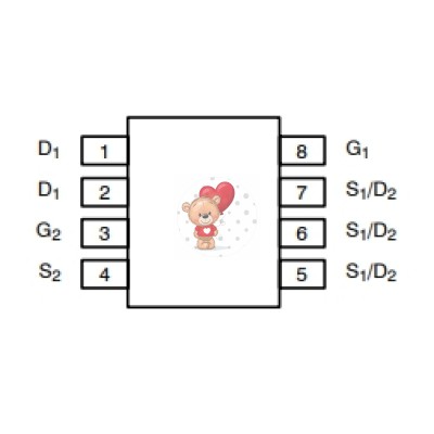 Si4814DY N-Channel MOSFET 30V