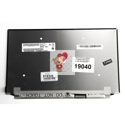 Матрица для ноутбука 13.3" 3840x2160 40pin Slim P/N: B133ZAN01.1