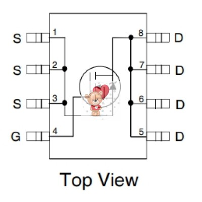 IRF8707 N-Channel MOSFET 30V 11A