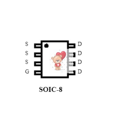 AO4440 N-Channel MOSFET 60V 5A