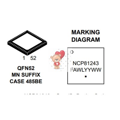 NCP81243MNTXG NCP81243MNTXG